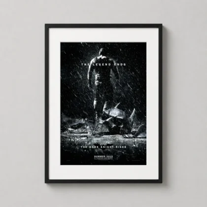 Dark Knight Rises Movie Poster Bane Broken - movie poster from MerchFuse