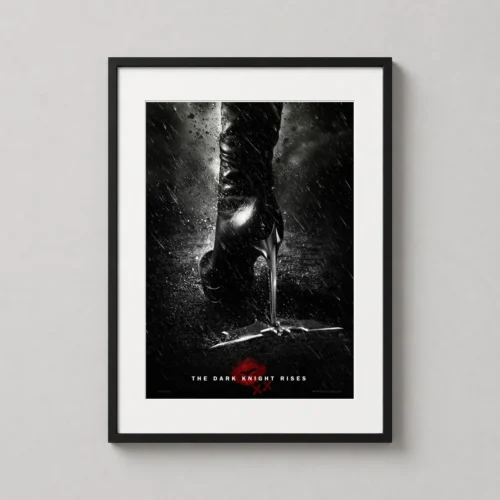 Catwoman The Dark Knight Rises Heel and Batarang Movie Poster
