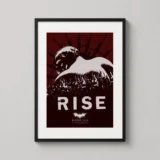 Bane The Dark Knight Rises Rise Variant Movie Poster