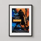 Darkman Sam Raimi 1990 Cult Classic Action Horror Movie Poster
