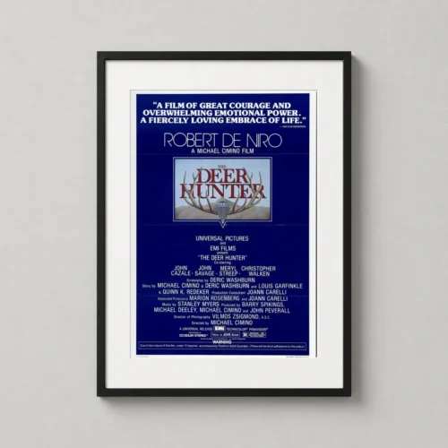 The Deer Hunter 1978 Michael Cimino Film Art, Vintage Movie Poster