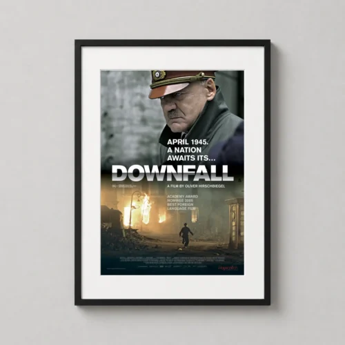 Downfall WWII Historical Drama Film Poster