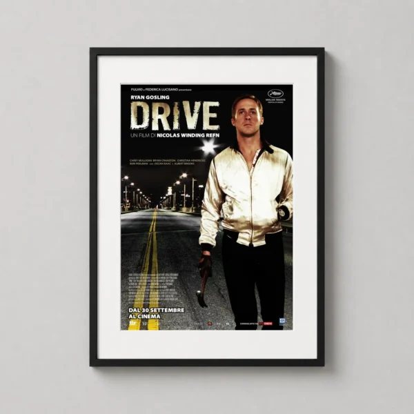 Drive 2011 Ryan Gosling Night Street Movie Poster