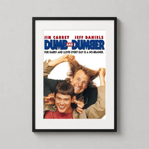 Dumb and Dumber Harry and Lloyd Comedy Movie Poster