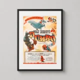 Dumbo 1941 Disney Film Vintage Circus Movie Poster