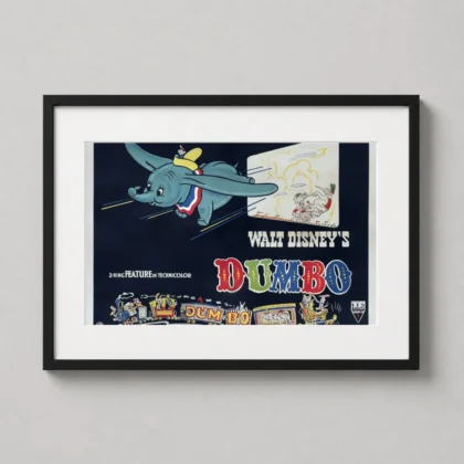 Dumbo Classic Disney Movie Poster - movie poster from MerchFuse