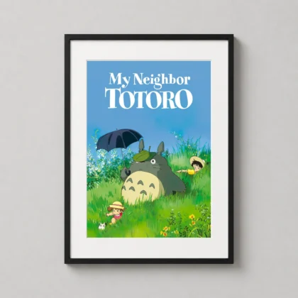 My Neighbor Totoro Movie Poster - movie poster from MerchFuse