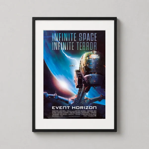 Event Horizon Sci-Fi Horror Spacecraft Movie Poster