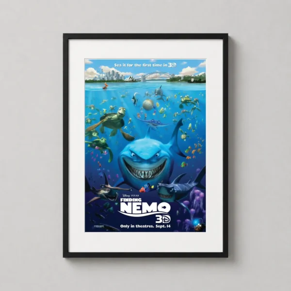 Finding Nemo Disney Pixar Movie Scene, Undersea Adventure Poster