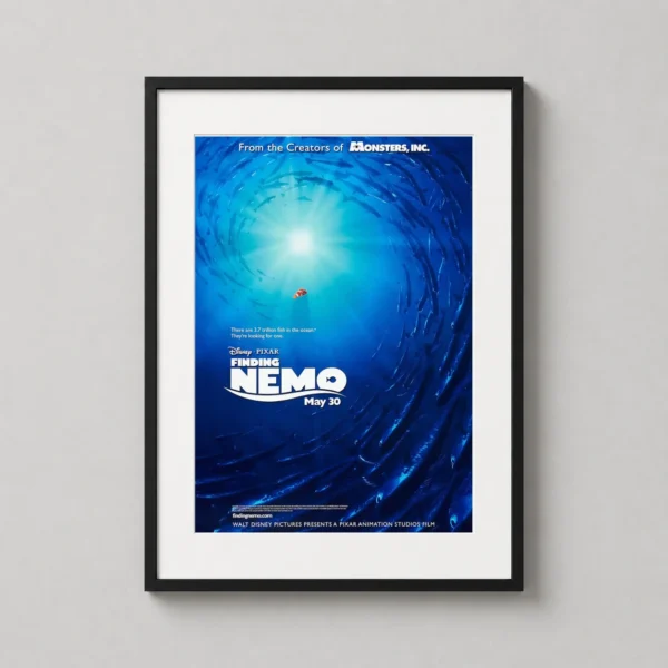 Finding Nemo Swarm Key Art Disney Pixar Movie Poster