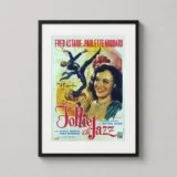 Follie di Jazz Second Chorus Vintage Italian Movie Poster