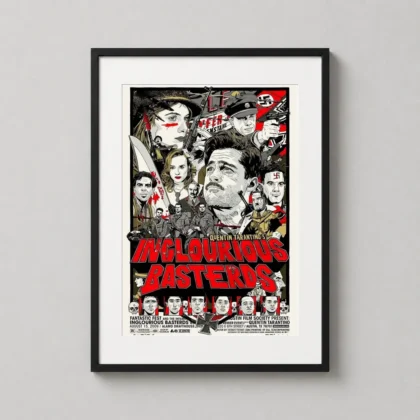 Inglourious Basterds Movie Poster Iconic - movie poster from MerchFuse
