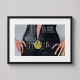 Girl on a Motorcycle 1968 Vintage Biker Movie Poster