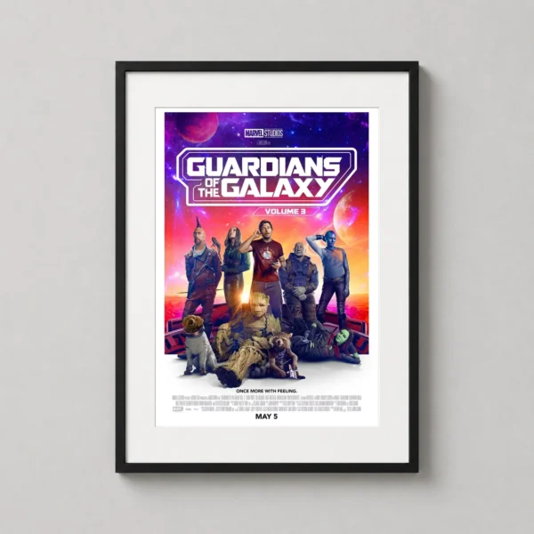 Guardians of the Galaxy Vol. 3 Full Cast Ensemble Movie Poster