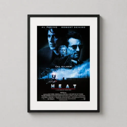 Heat 1995 Al Pacino & Robert De Niro Movie Poster