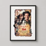 Hook 1991 Robin Williams & Dustin Hoffman Movie Poster