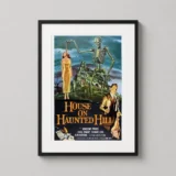 House on Haunted Hill 1959 Vincent Price Horror Movie Poster