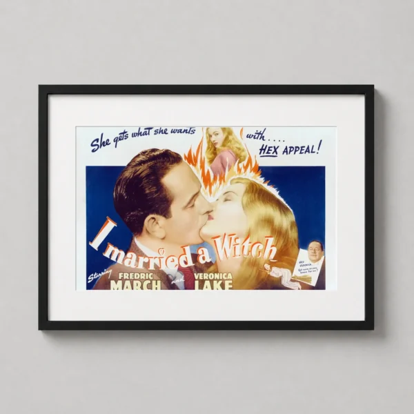 I Married a Witch 1942 Veronica Lake Movie Poster