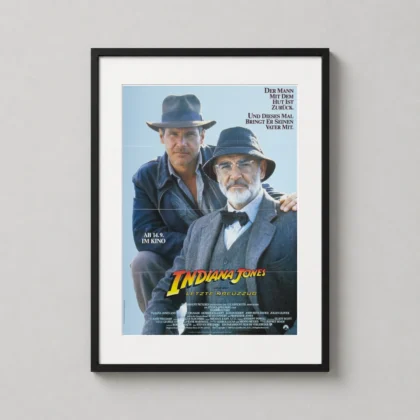 Indiana Jones Last Crusade Movie Poster Father - movie poster from MerchFuse