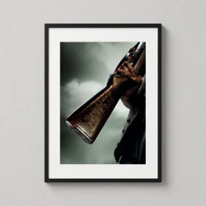 Inglourious Basterds Movie Poster Carved - movie poster from MerchFuse