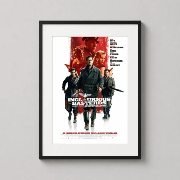 Inglourious Basterds Quentin Tarantino Movie Poster