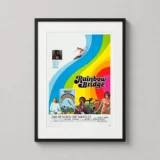 Rainbow Bridge Jimi Hendrix Vintage Psychedelic Movie Poster