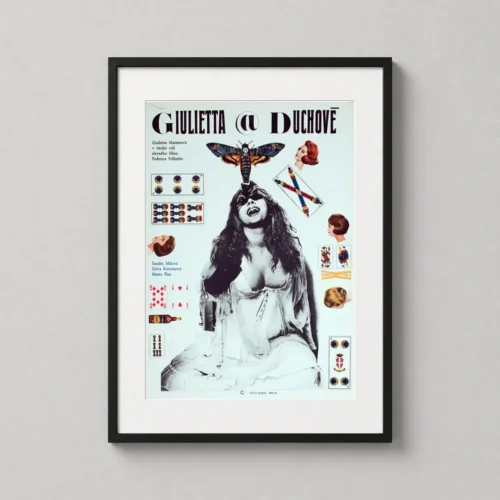Juliet of the Spirits, Czech Surrealist Movie Poster