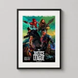 Justice League Heroes Team Up DC Movie Poster