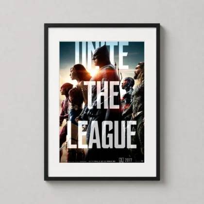 Justice League 2017 Movie Poster - movie poster from MerchFuse