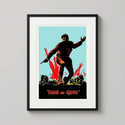 Paths of Glory Vintage Stanley Kubrick Film Poster