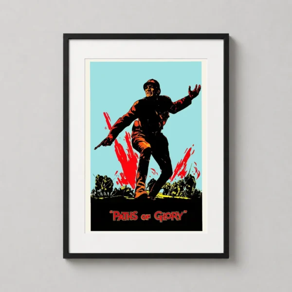 Paths of Glory Vintage Stanley Kubrick Film Poster