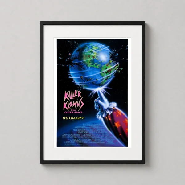 Killer Klowns from Outer Space 1988 Movie Poster