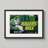 Killer's Kiss 1955 Stanley Kubrick Film Noir Print Movie Poster
