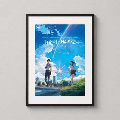 Your Name Kimi no Na wa Anime Comet Sky Movie Poster
