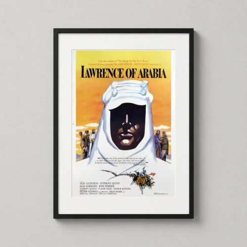 Lawrence of Arabia 1962 Vintage Movie Poster
