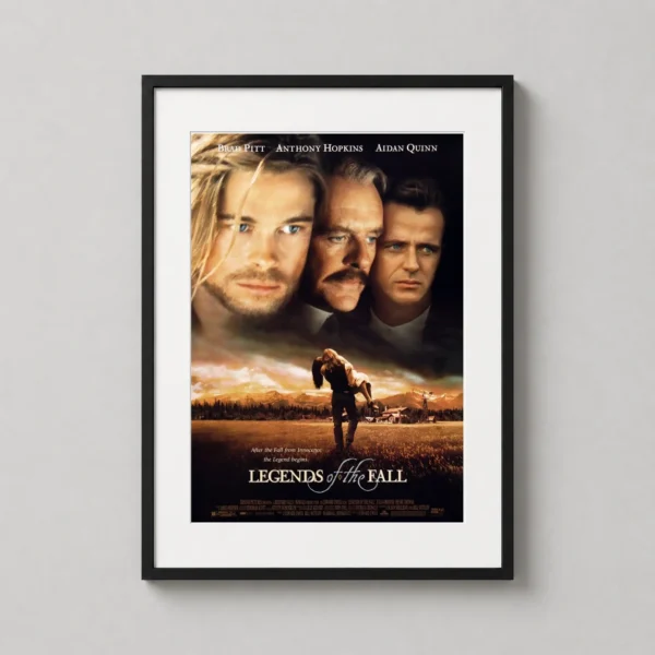 Legends of the Fall Brad Pitt & Anthony Hopkins Print Movie Poster
