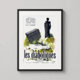 Les Diaboliques 1955 French Film Noir Classic Cinema Art Movie Poster