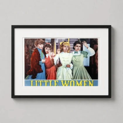 Little Women — 1933 Little Women movie lobby card featuring Katharine Hepburn and the