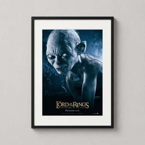 Gollum The Return of the King Fantasy Movie Poster