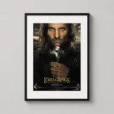 Lord of the Rings Return of the King Aragorn Movie Poster