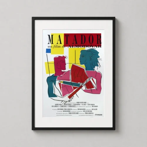 Matador Pedro Almodovar Spanish Pop Movie Poster