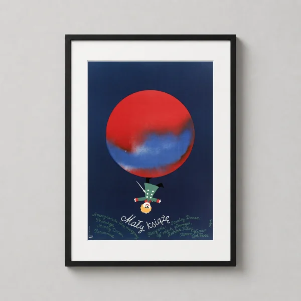 Little Prince Polish Mały Książę Vintage Movie Poster