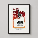 Mean Streets Vintage Scorsese Cityscape Movie Poster