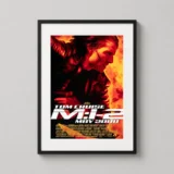 Mission Impossible 2 Tom Cruise Action Movie Poster