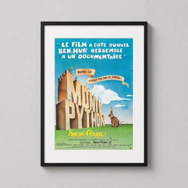 Monty Python and the Holy Grail French Sacré Graal Poster Movie Poster