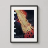 Nikita 1990 French Overhead Cityscape Movie Poster