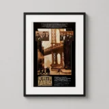 Once Upon a Time in America Sepia Manhattan Bridge Movie Poster