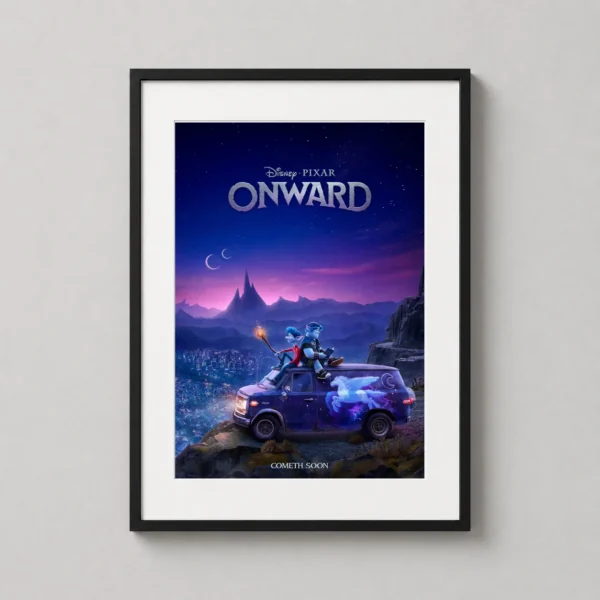 Onward 2020 Ian and Barley Lightfoot Quest Movie Poster