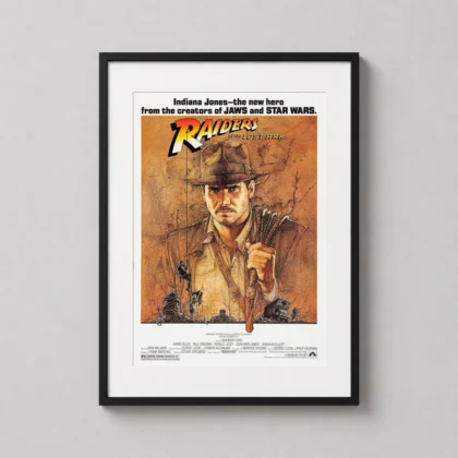 Raiders Lost Ark Movie Poster - movie poster from MerchFuse