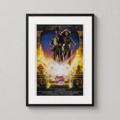 Raiders Lost Ark Movie - movie poster from MerchFuse